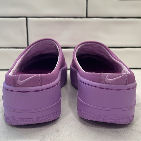 Nike Air Force 1 Lover XX Slip-On Mule Sneaker Fuchsia - Women's Size 8.5 - NEW - Picture 10 of 16